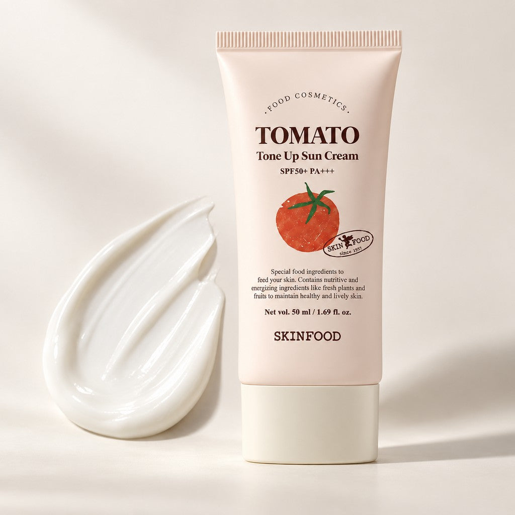 SKINFOOD — Crema solar iluminadora de tomate · 50 ml