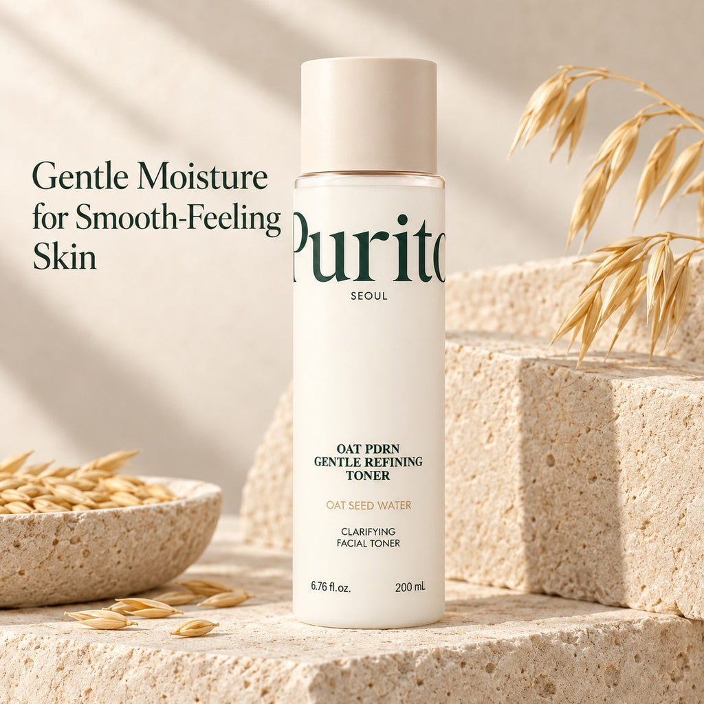 Purito SEOUL — Tónico alisador suave con avena y PDRN · 200 ml