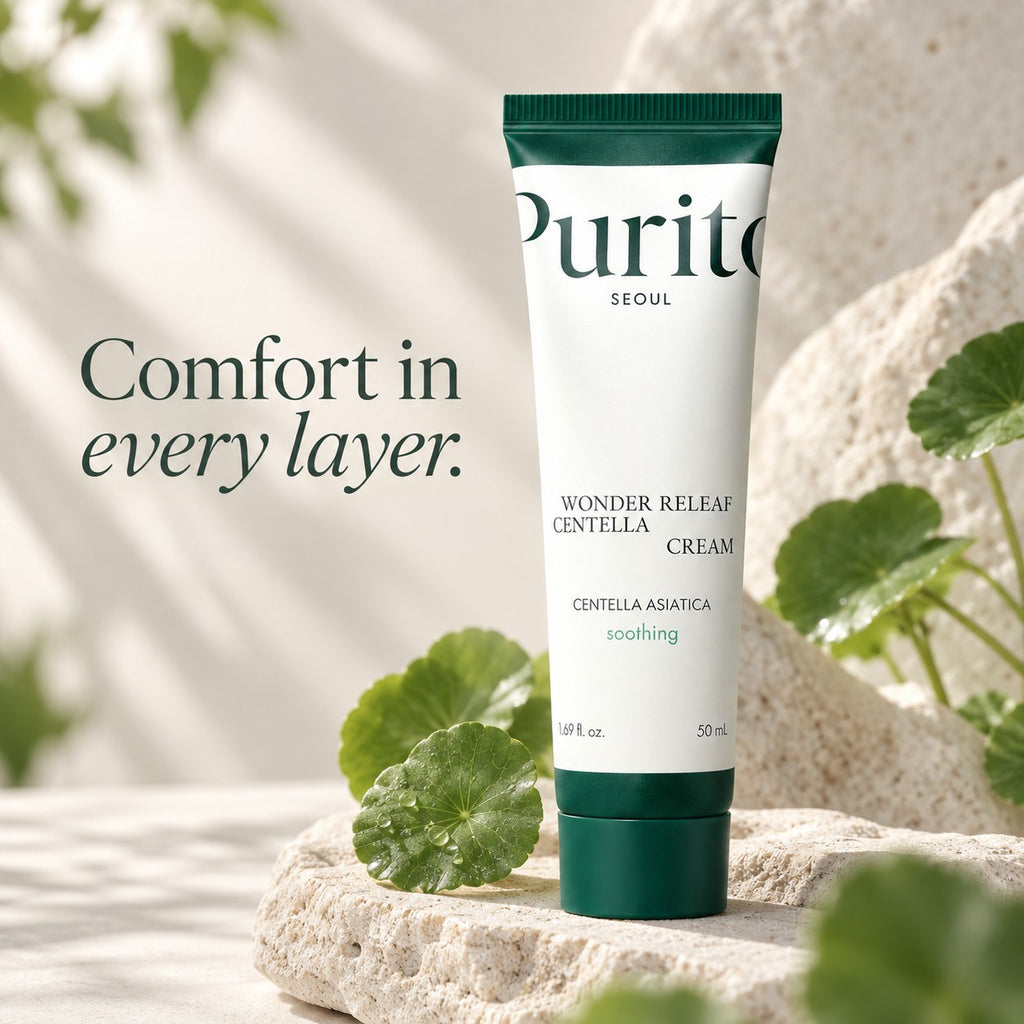Purito SEOUL — Crema Wonder Releaf con centella · 50 ml