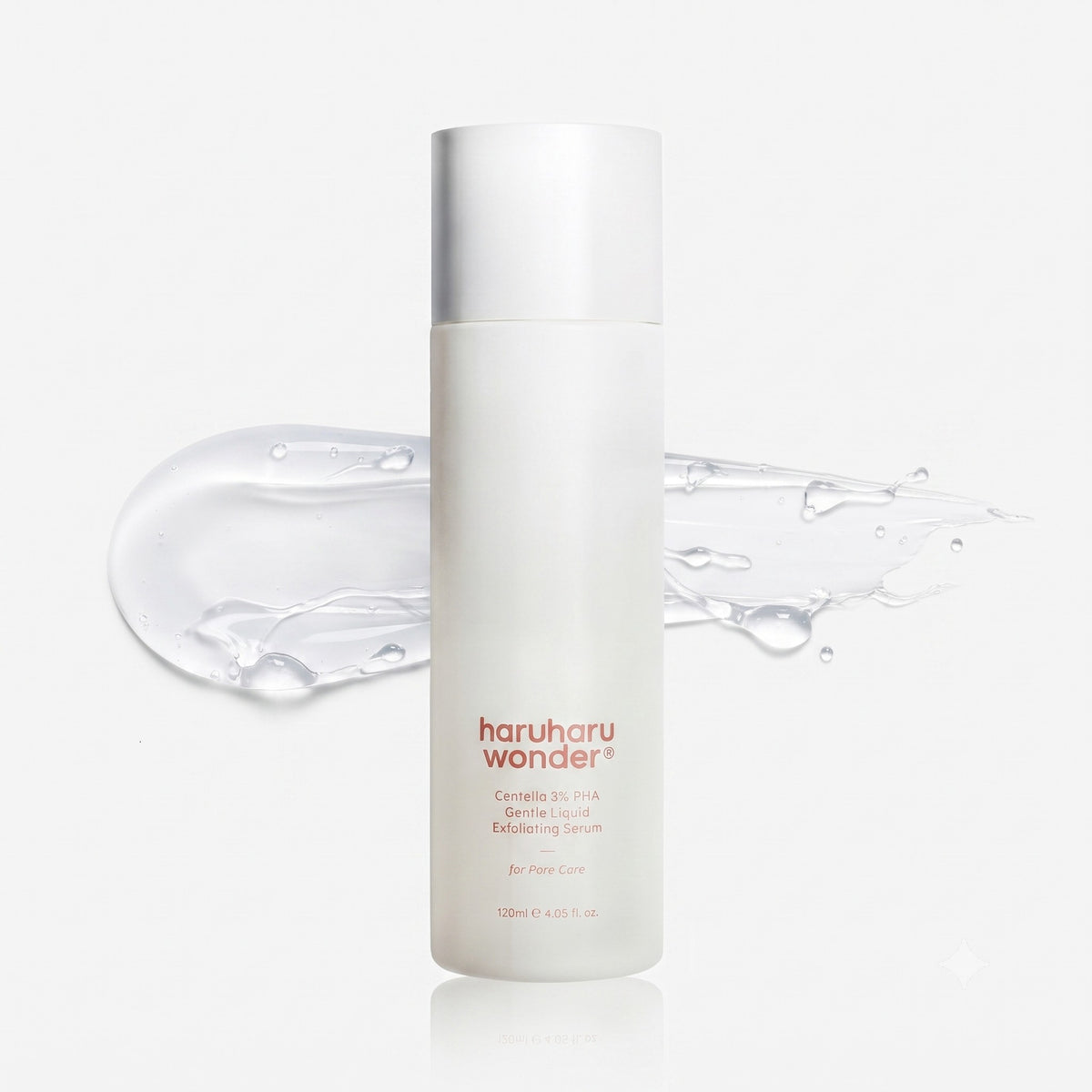 haruharu wonder — Sérum exfoliante líquido suave con centella y PHA al 3% · 120 ml