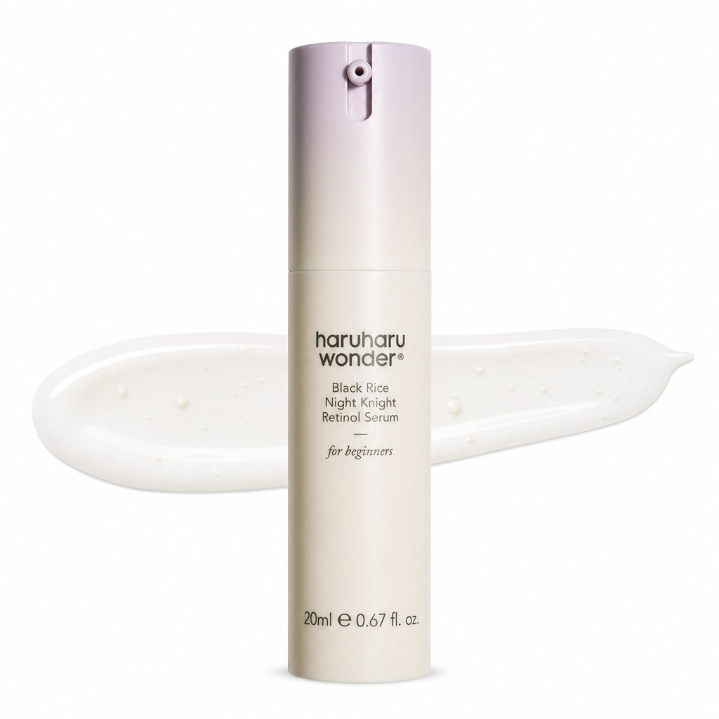 haruharu wonder — Sérum nocturno Night Knight con arroz negro y retinol · 20 ml