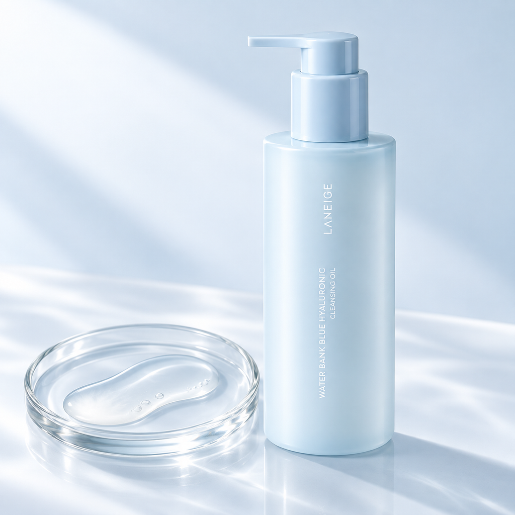 LANEIGE — Aceite limpiador Water Bank con ácido hialurónico azul · 250 ml
