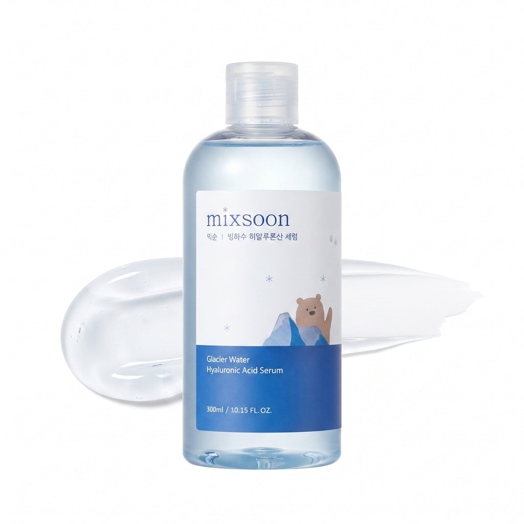 mixsoon — Sérum de agua de glaciar y ácido hialurónico · 300 ml